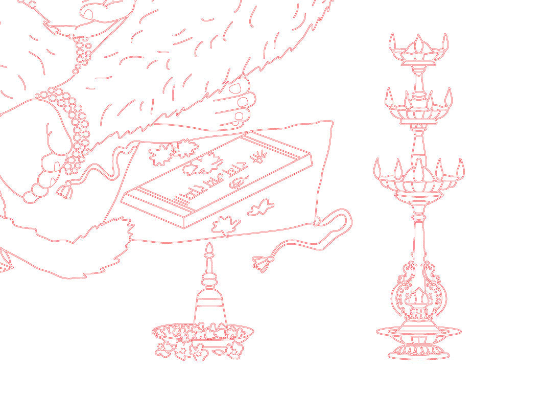 Laser Engraving Hanuman Ji