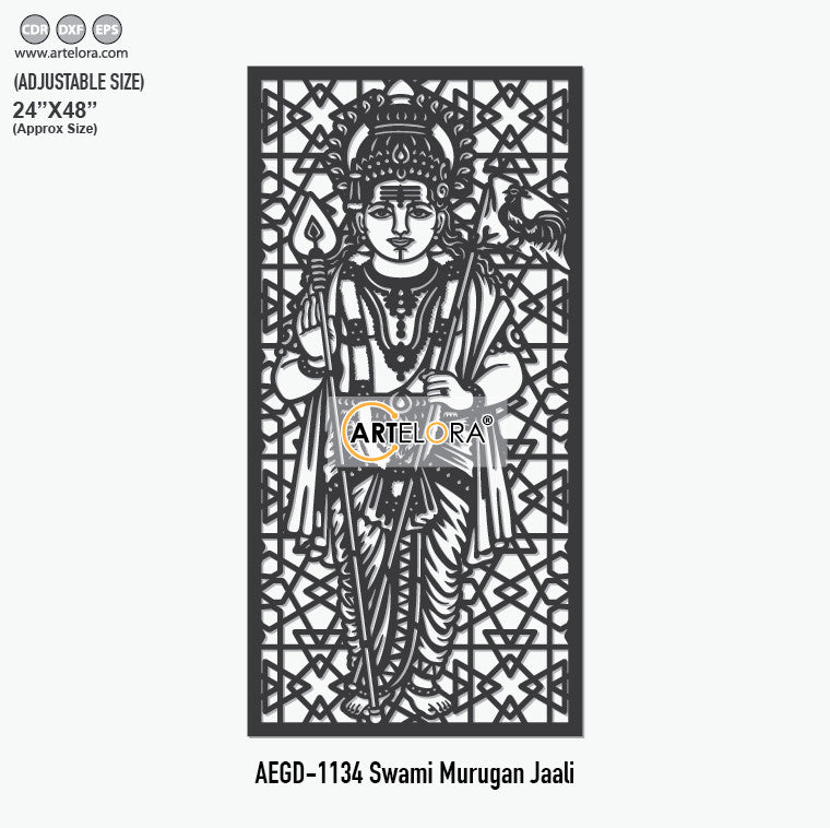 Grill Design Swami Murugan Jaali