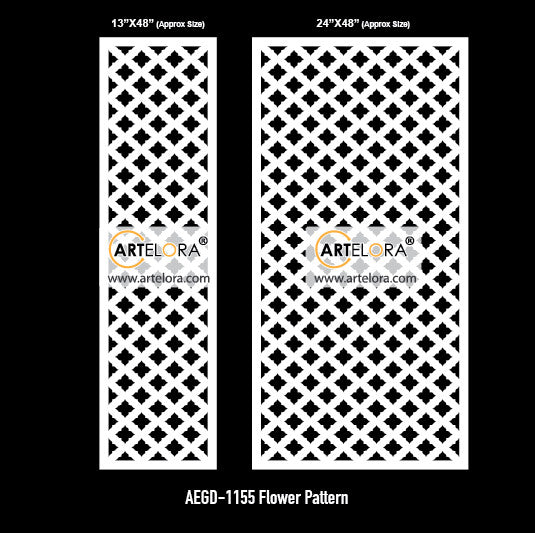 Grill Design Flower Pattern