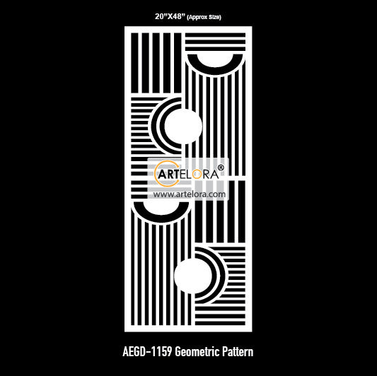 Grill Design Geometric Pattern