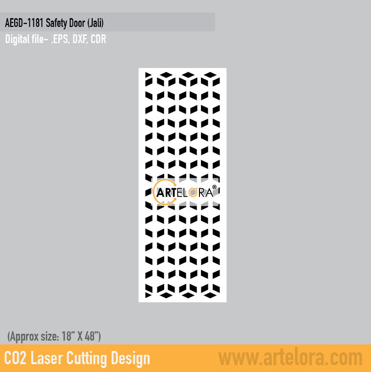 Grill Design Safety Door (Jali)