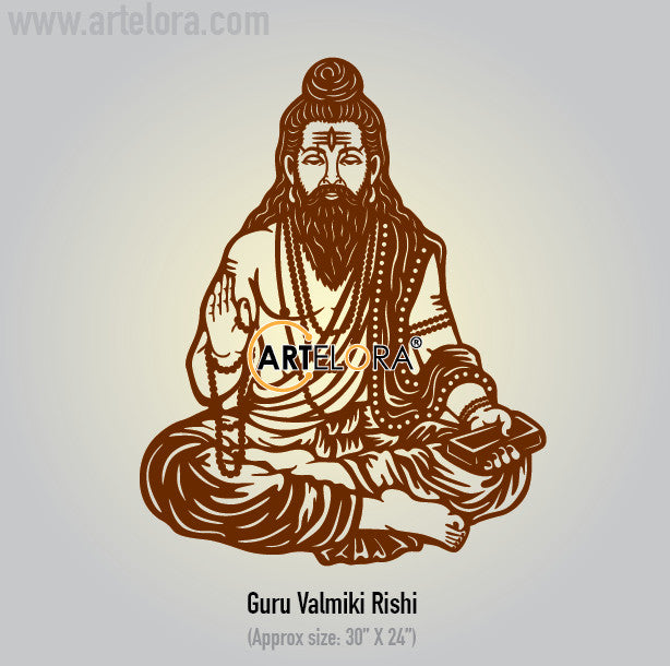 2D Modern Art Guru Valmiki Rishi