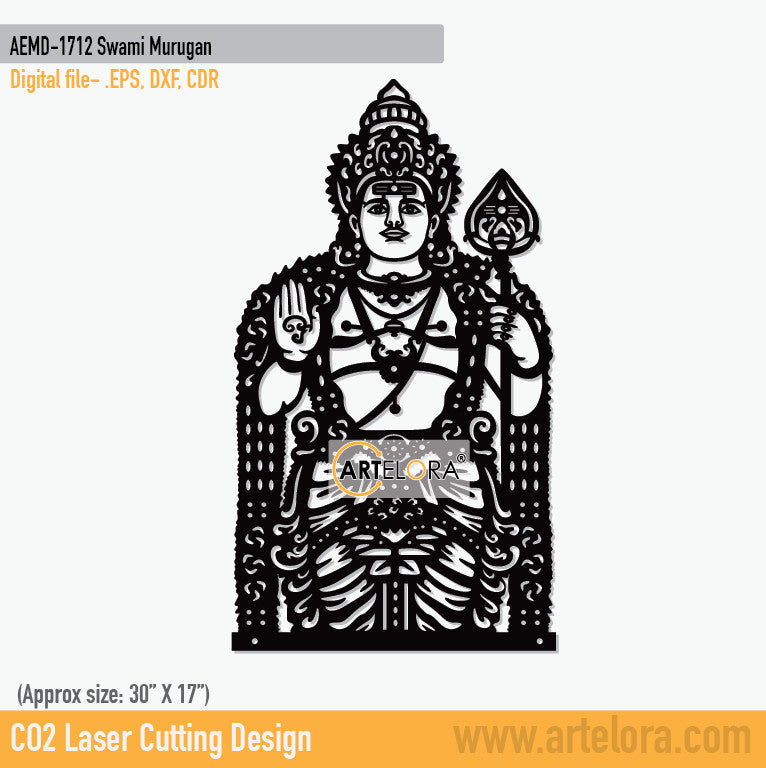 2D Modern Art Swami Murugan