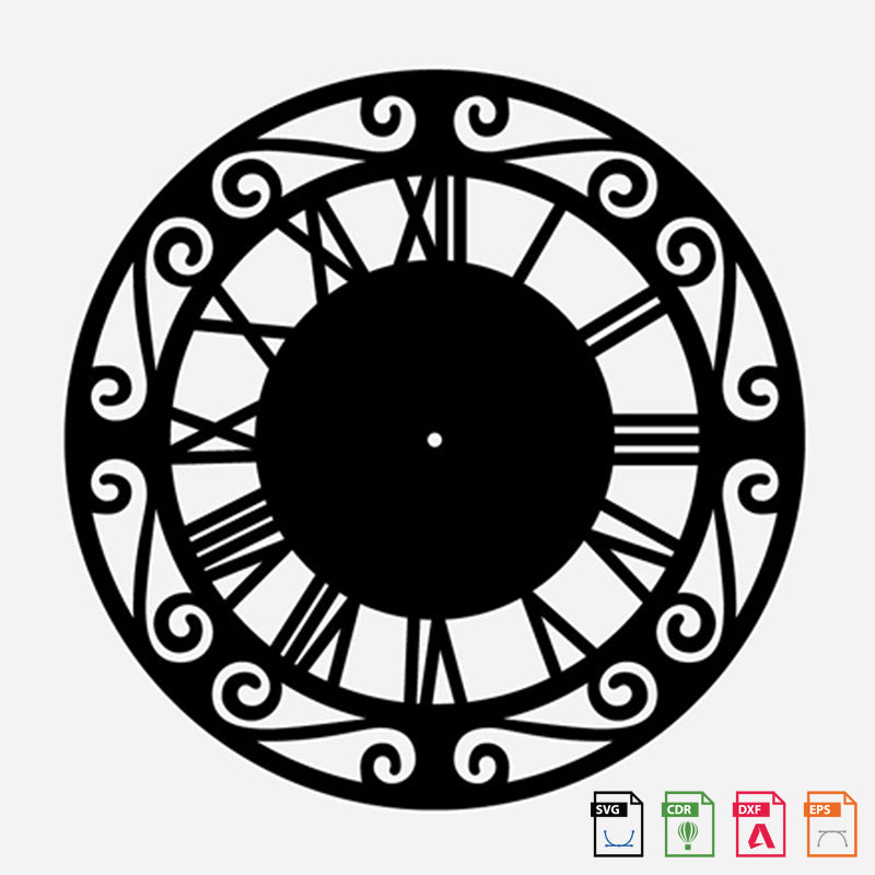 Wall Clock round