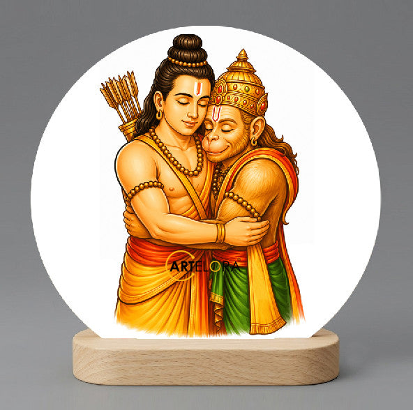 Canvas Hanuman (Ram Milan)