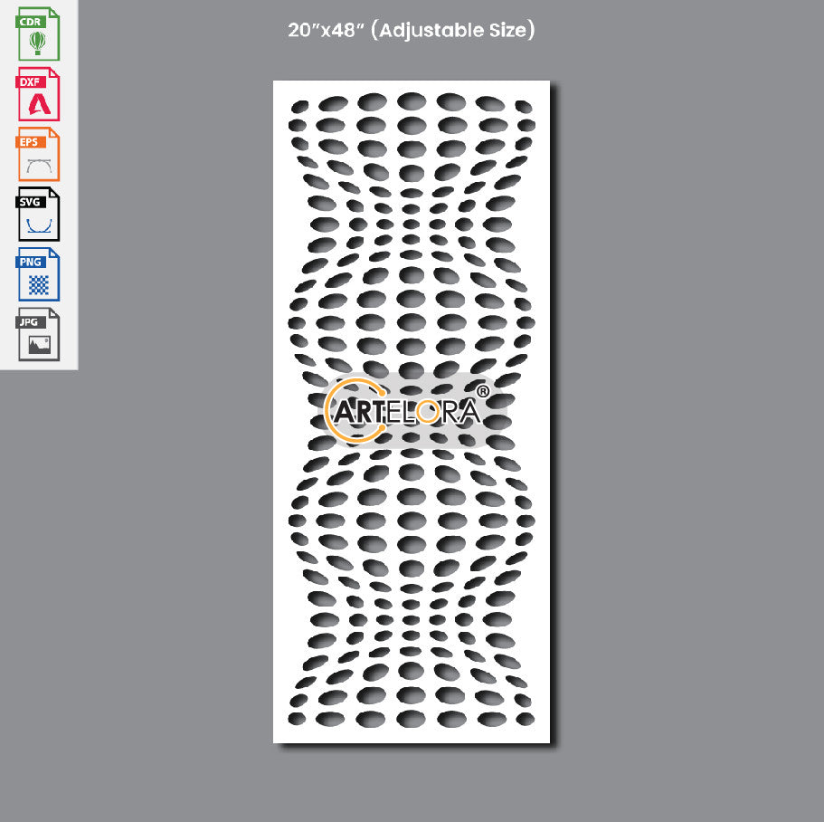 Grill Design Round Pattern