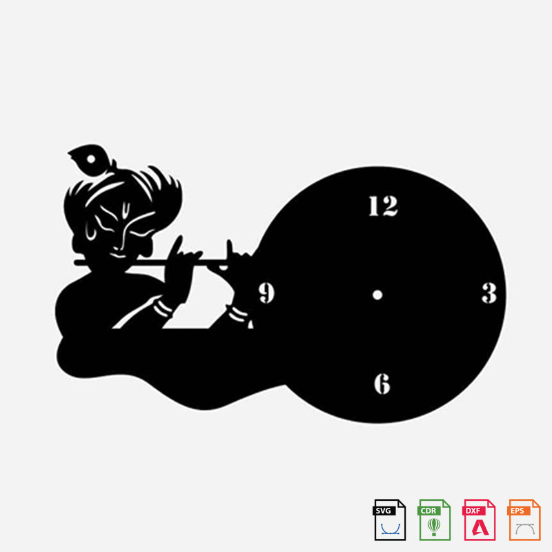 Wall Clock Krishna