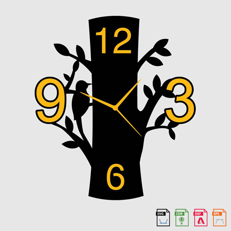 Wall Clock Tree