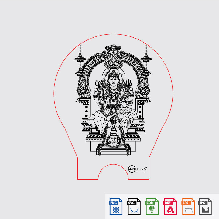 Laser Engraving Mookambika