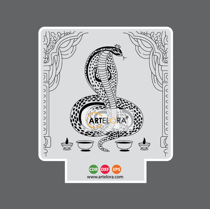 Laser Engraving Shri Gogaji Maharaj (Naagdev)