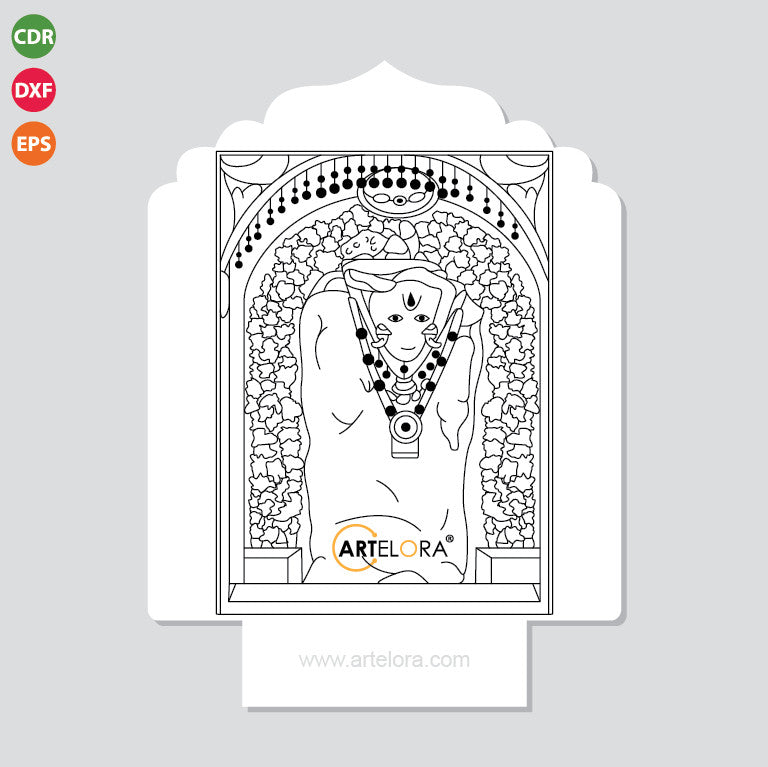 Laser Engraving Ghate Wale Baba Ka Mandir, Mehandipur Balaji