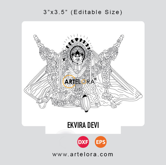 Laser Engraving Ekvira Devi