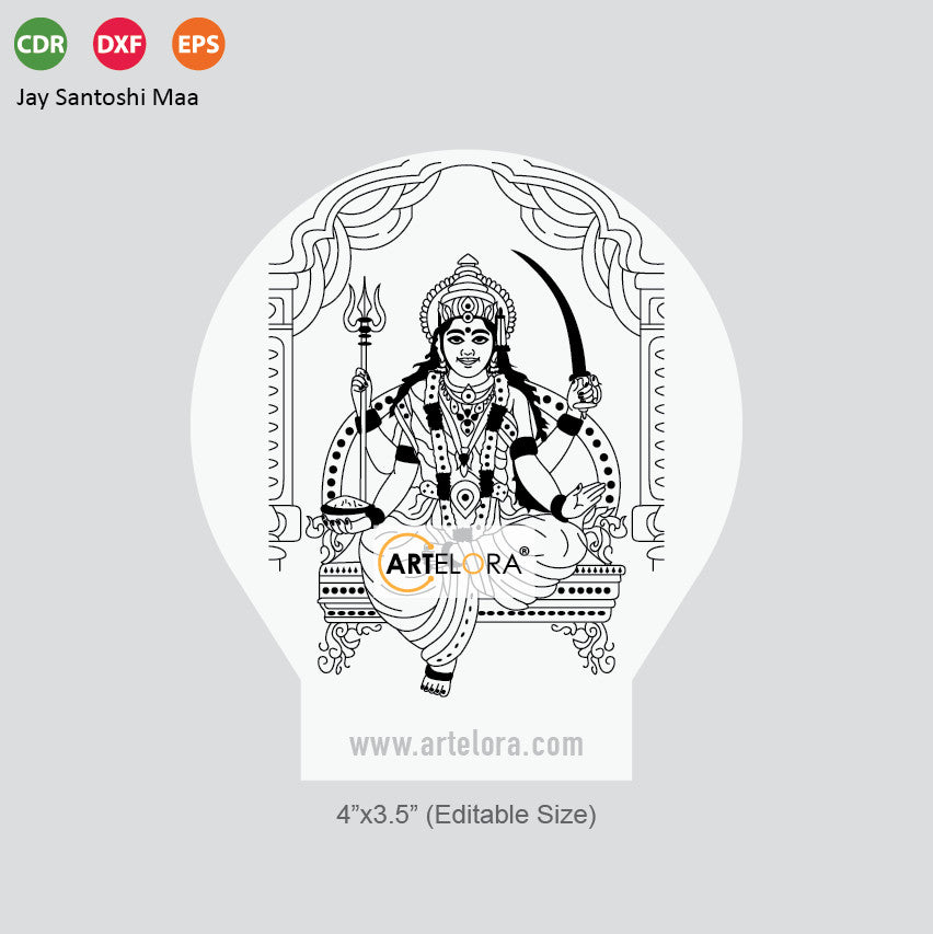 Laser Engraving Jay Santoshi Maa