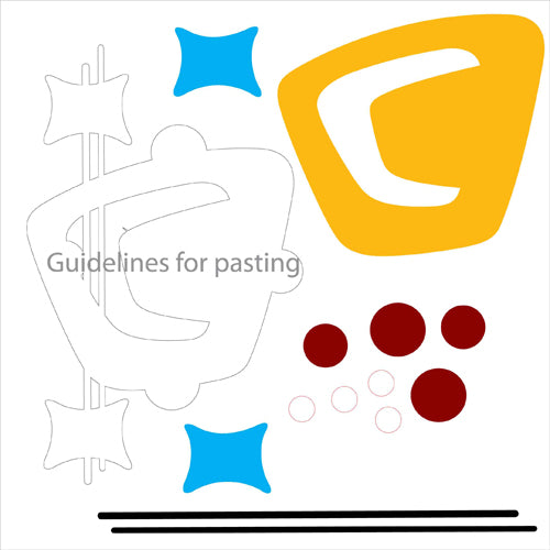 Wall Clock Metal Powder Coated