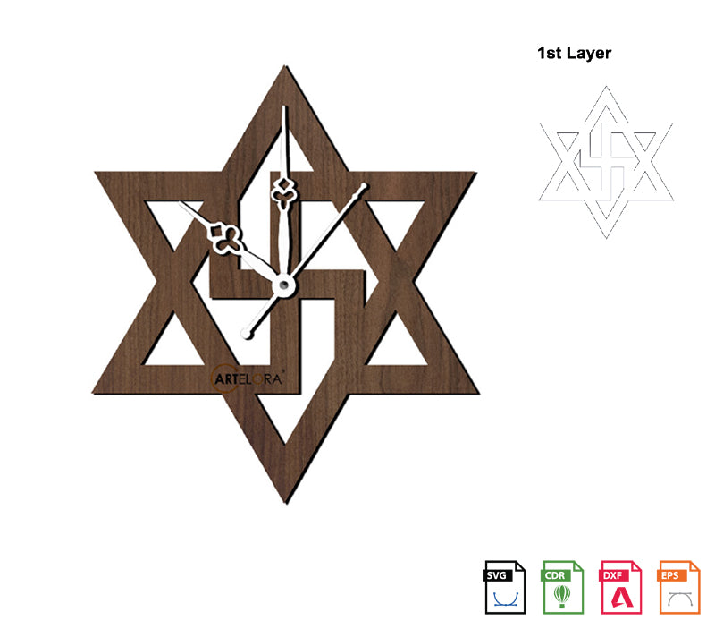 Wall Clock Yantra Clock