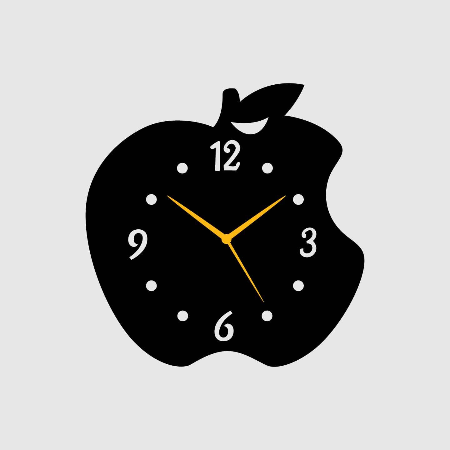 Wall Clock Apple ArtElora wall-clock-apple-artelora