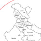 india map with states and capitals Laser Engraving
