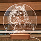 Laser Engraving Design Radha Krishna