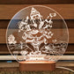Laser Engraving Design Dancing Ganesha