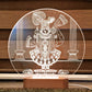 Laser Engraving Design Shri Dwarkadhish (Krishna)
