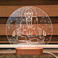 Laser Engraving Design Shri Swami Samarth Maharaj
