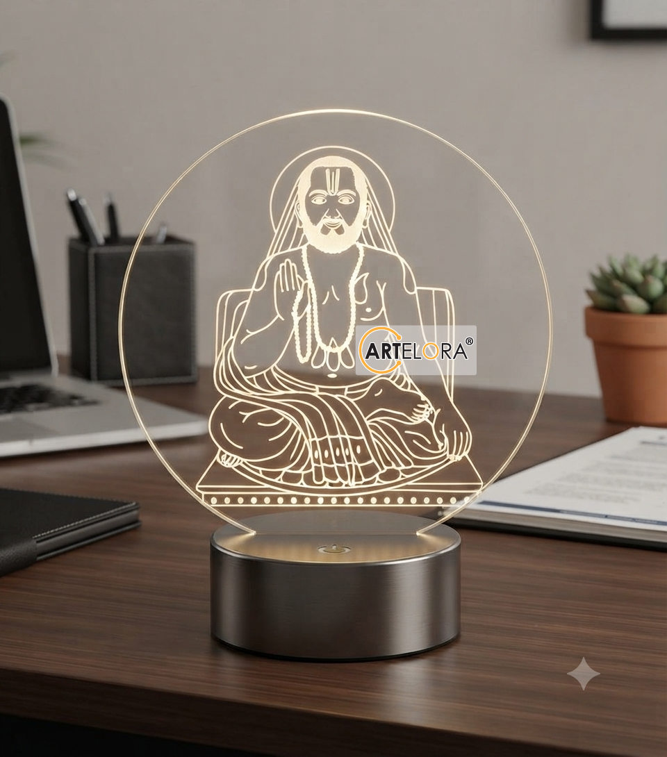 Raghavendra Tirtha Laser Engraving