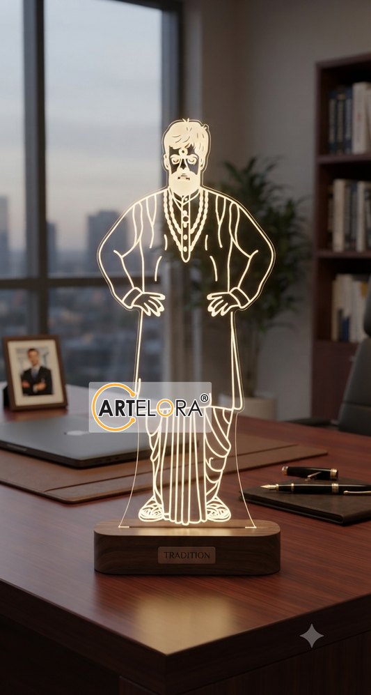 Shree Shankar Maharaj Laser Engraving