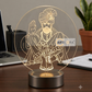 Shree Shankar Maharaj Laser Engraving