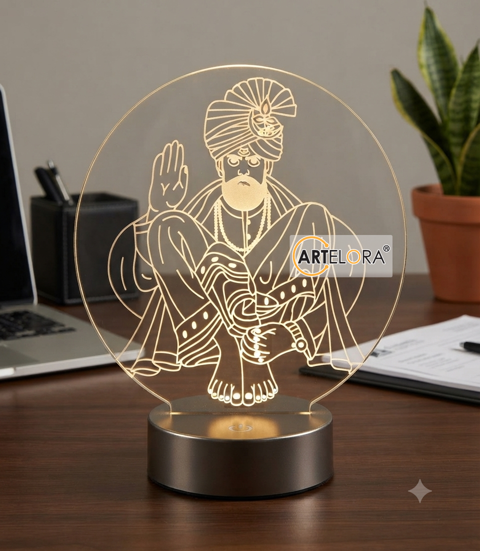 Shree Shankar Maharaj Laser Engraving