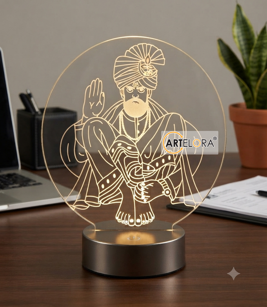 Shree Shankar Maharaj Laser Engraving