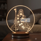 Shree Yoganand Saraswati Laser Engraving