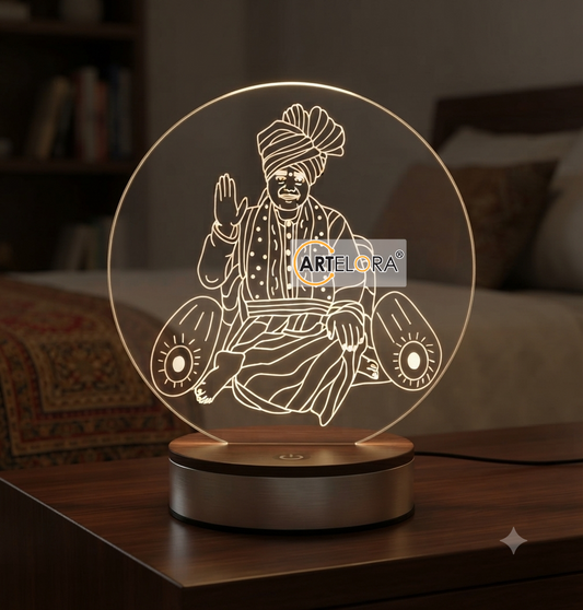 Shri Narayan Maharaj (Anna) Laser Engraving