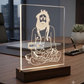 Sri Sadguru Samartha Narayana Maharaj Laser Engraving