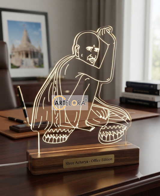 Shri Gajanan Maharaj Laser Engraving