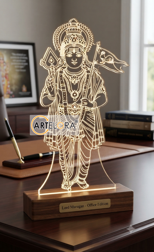 Shri Murugan (Kartikeya) Laser Engraving