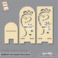 3D Model Laser Cutting Shri Ganesh Phone Stand