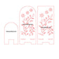3D Model Laser Cutting Leaf Phone Stand