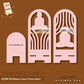 3D Model Laser Cutting Mahavir Swami Phone Stand