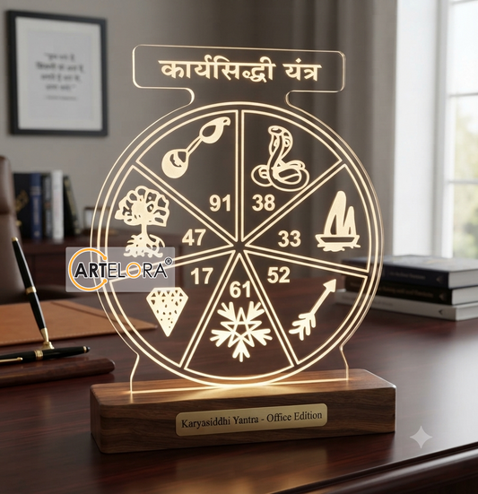 Karya Siddhi Yantra Laser Engraving