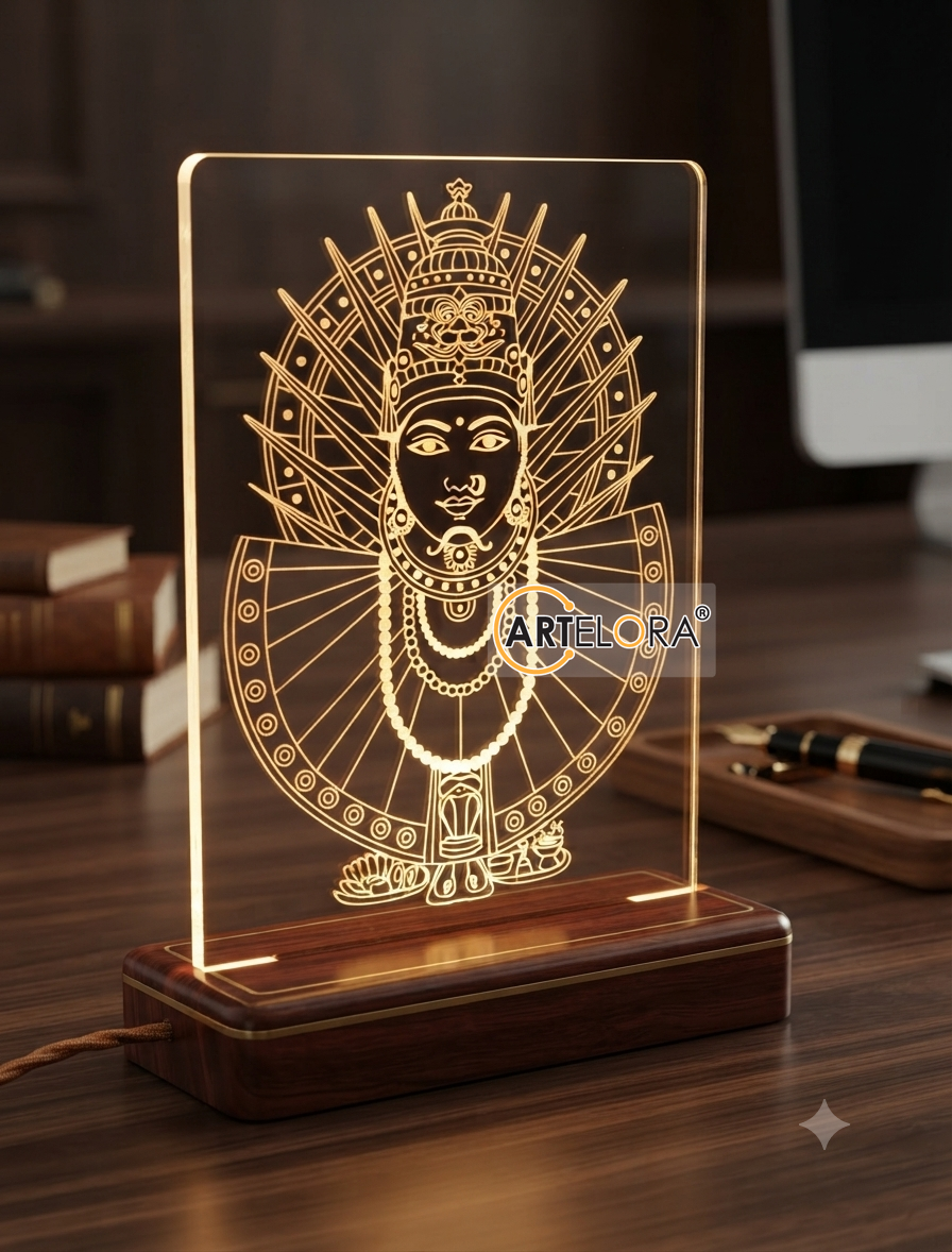 Shri Renuka Devi Laser Engraving Design