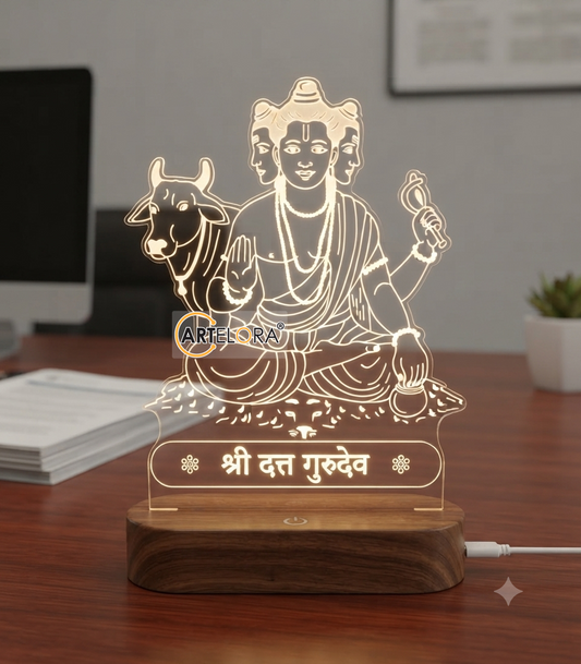 Shri Gurudev Dattatreya Laser Engraving Design