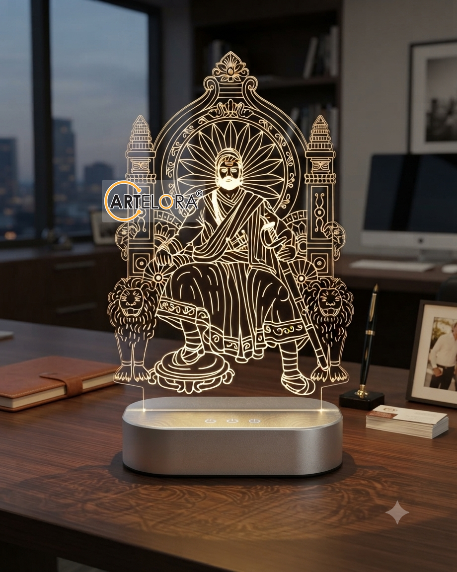 Laser Engraving Design Chatrapati Shivaji Maharaj