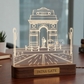 Laser Engraving Design India Gate