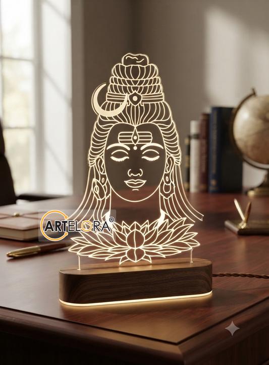 Laser Engraving Design Shiv (Mahadev)
