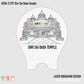 Laser Engraving Design Shri Sai Baba Temple