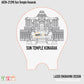 Laser Engraving Design Sun Temple Konarak