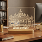 Laser Engraving Design Vaishno Devi Temple
