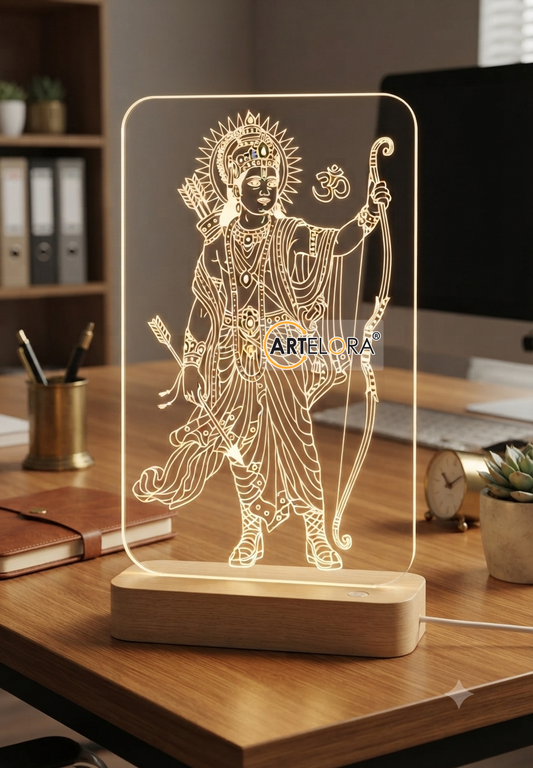 Laser Engraving Shri Ram