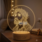 Laser Engraving Jesus Christian God