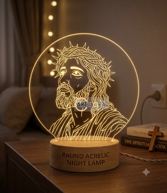 Laser Engraving Jesus Christian God